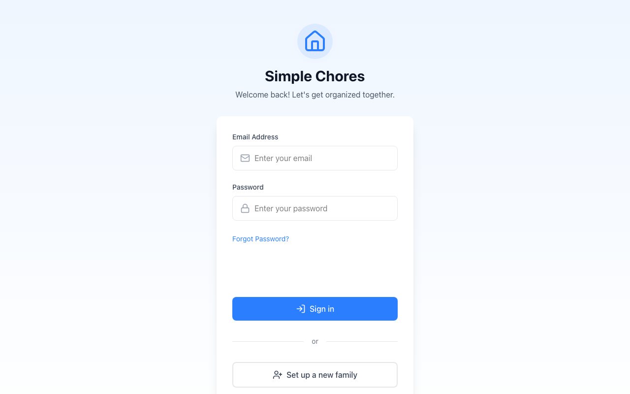 Simple Chores screenshot
